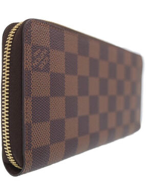 Louis Vuitton Round Damier Long Wallet Zippy Zipper